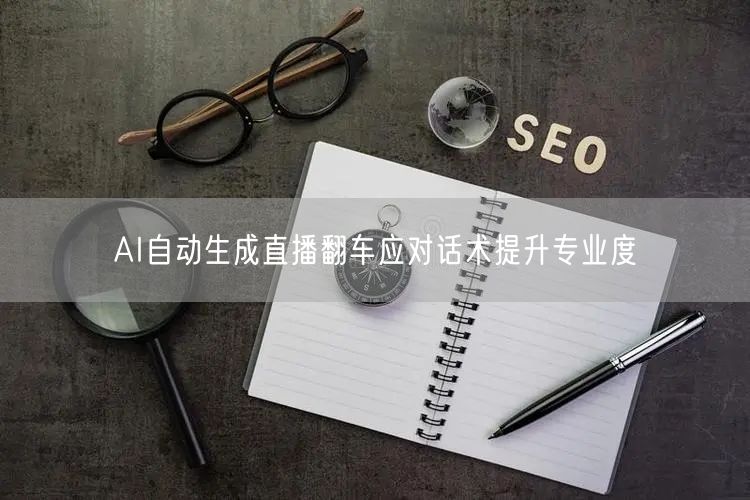 AI自动生成直播翻车应对话术提升专业度