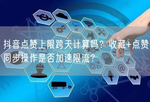 抖音点赞上限跨天计算吗?收藏+点赞同步操作是否加速限流?