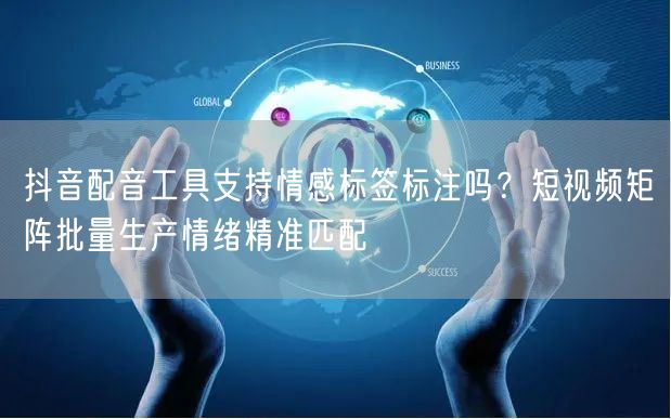 抖音配音工具支持情感标签标注吗?短视频矩阵批量生产情绪精准匹配