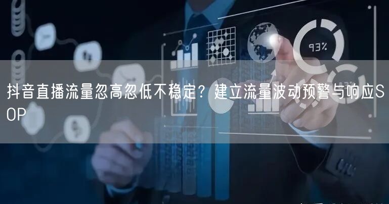 抖音直播流量忽高忽低不稳定?建立流量波动预警与响应SOP