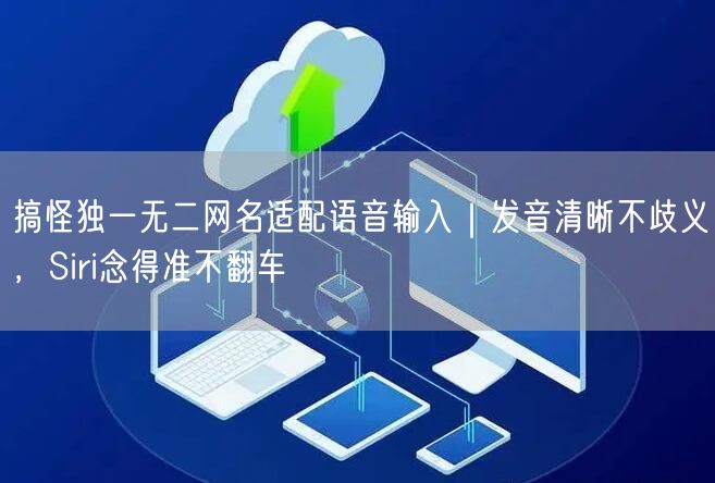 搞怪独一无二网名适配语音输入|发音清晰不歧义,Siri念得准不翻车